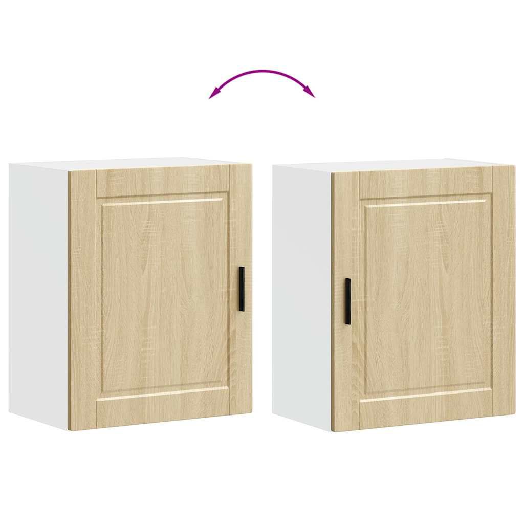 vidaXL ντουλάπι τοίχου κουζίνας "Porto" Sonoma Oak Engineered Wood