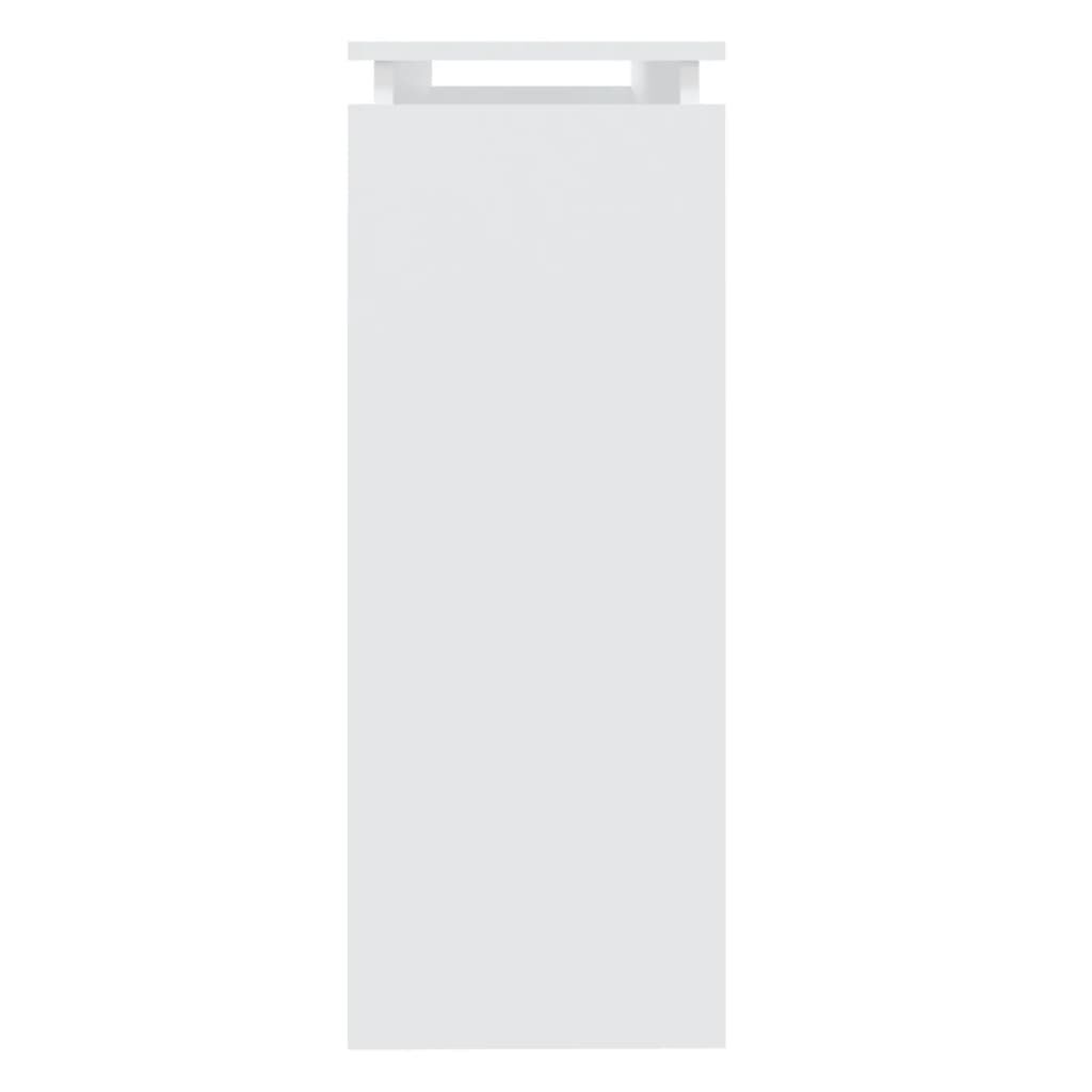 vidaXL Τραπεζάκι Κονσόλα Λευκό 102 x 30 x 800 εκ. από Επεξ. Ξύλο