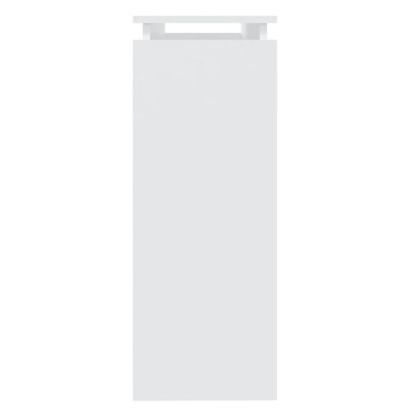 vidaXL Τραπεζάκι Κονσόλα Λευκό 102 x 30 x 800 εκ. από Επεξ. Ξύλο