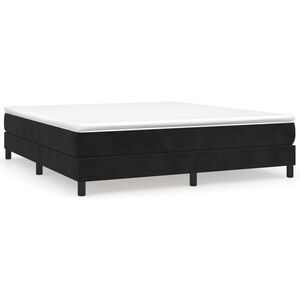 vidaXL &Kappa;&rho;&epsilon;&beta;ά&tau;&iota; Boxspring &mu;&epsilon; &Sigma;&tau;&rho;ώ&mu;&alpha; &Mu;&alpha;ύ&rho;&omicron; 180x200 &epsilon;&kappa;. &Beta;&epsilon;&lambda;&omicron;ύ&delta;&iota;&nu;&omicron;