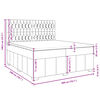 vidaXL &Kappa;&rho;&epsilon;&beta;ά&tau;&iota; Boxspring &mu;&epsilon; &Sigma;&tau;&rho;ώ&mu;&alpha; &Alpha;&nu;&omicron;&iota;&chi;&tau;ό &Gamma;&kappa;&rho;&iota; 200x200 &epsilon;&kappa;. &Upsilon;&phi;&alpha;&sigma;&mu;ά&tau;&iota;&nu;&omicron;