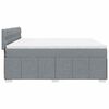 vidaXL &Kappa;&rho;&epsilon;&beta;ά&tau;&iota; Boxspring &mu;&epsilon; &Sigma;&tau;&rho;ώ&mu;&alpha; &Alpha;&nu;&omicron;&iota;&chi;&tau;ό &Gamma;&kappa;&rho;&iota; 200x200 &epsilon;&kappa;. &Upsilon;&phi;&alpha;&sigma;&mu;ά&tau;&iota;&nu;&omicron;