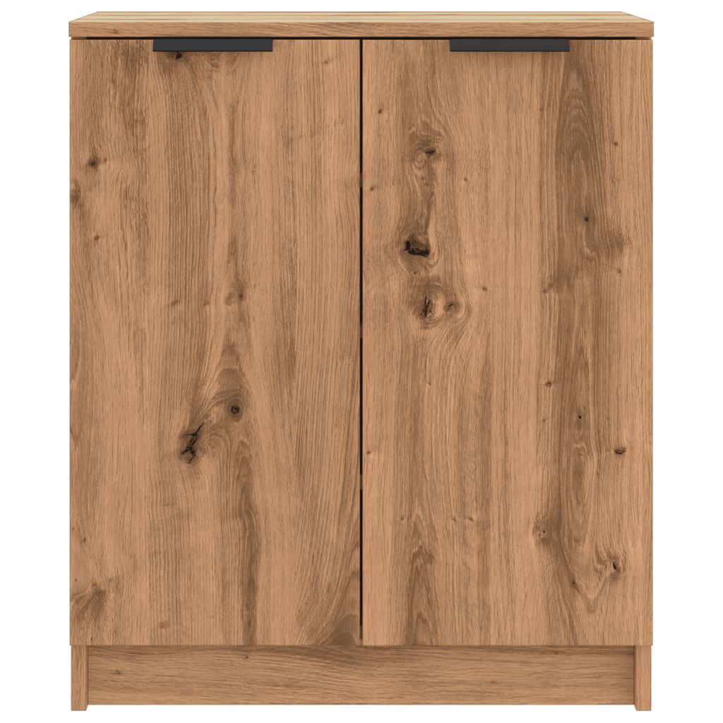vidaXL Παπουτσοθήκη Αρτισιανή Δρυς 59x35x70 εκ. Επεξ. Ξύλο