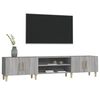 vidaXL Έπιπλο Τηλεόρασης Γκρι Sonoma 180x31,5x40 εκ. από Επεξεργ. Ξύλο