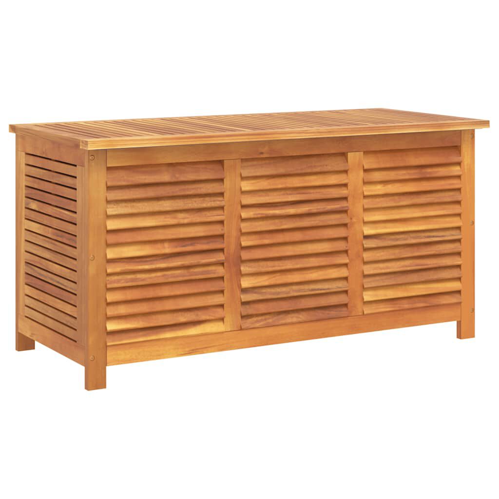 vidaXL Μπαούλο Αποθήκευσης Κήπου 113x50x56 εκ. από Μασίφ Ξύλο Ακακίας
