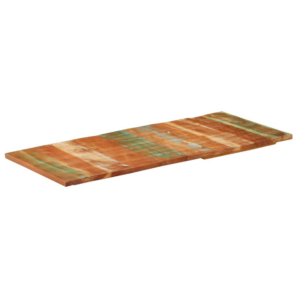 vidaXL Επιφάνεια Τραπεζιού Ορθ. 60x140 εκ. 25-27 χιλ. Μασίφ Ανακ. Ξύλο