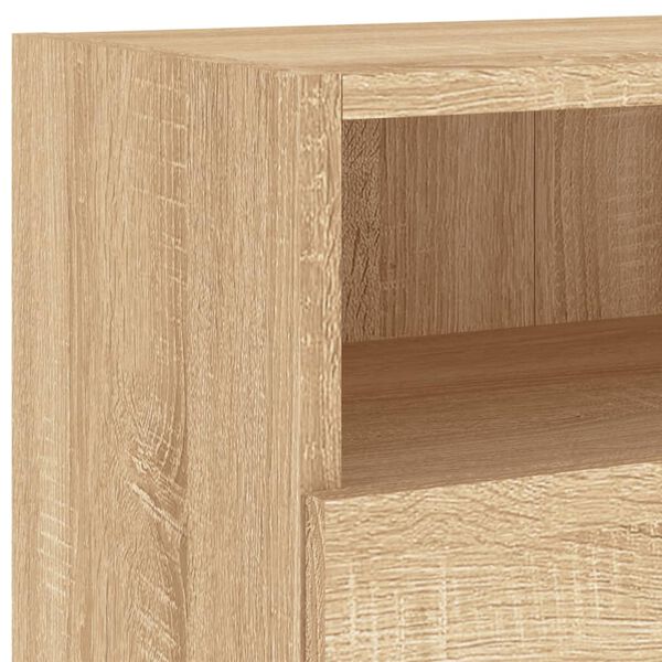 vidaXL Έπιπλο Τοίχου Τηλεόρασης Sonoma Δρυς 100x30x30 εκ. Επεξ. Ξύλο