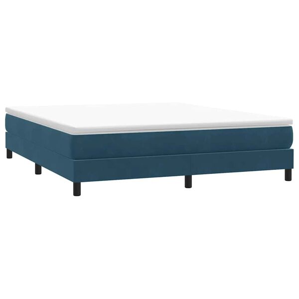 vidaXL &Kappa;&rho;&epsilon;&beta;ά&tau;&iota; Boxspring &chi;&omega;&rho;ί&sigmaf; &Sigma;&tau;&rho;ώ&mu;&alpha; &Sigma;&kappa;&omicron;ύ&rho;&omicron; &Mu;&pi;&lambda;&epsilon; 180x210 &epsilon;&kappa; &Beta;&epsilon;&lambda;&omicron;ύ&delta;&iota;&nu;&omicron;