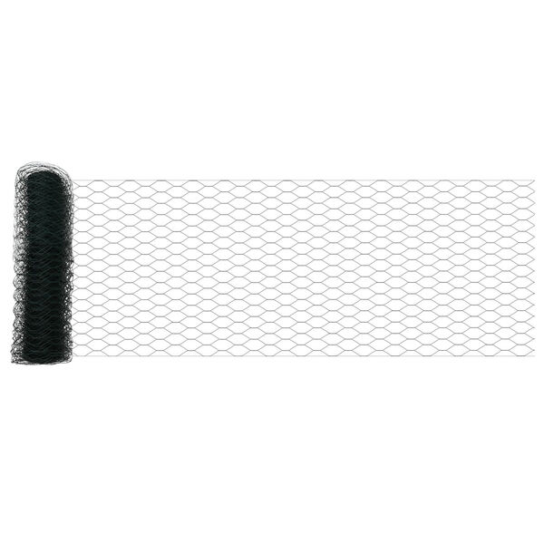 Φράχτης Hexagon vidaXL Πράσινος 0.8x50 μ Χάλυβας