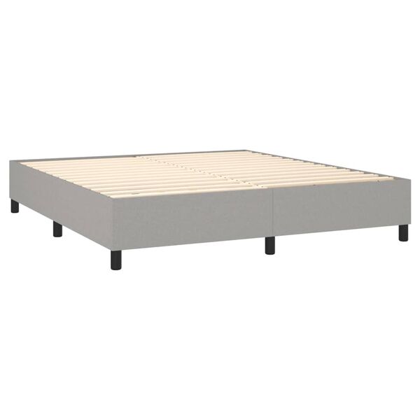 vidaXL &Kappa;&rho;&epsilon;&beta;ά&tau;&iota; Boxspring &mu;&epsilon; &Sigma;&tau;&rho;ώ&mu;&alpha; &Alpha;&nu;. &Pi;&rho;ά&sigma;&iota;&nu;&omicron; 160x200&epsilon;&kappa; &Upsilon;&phi;&alpha;&sigma;&mu;ά&tau;&iota;&nu;&omicron;