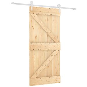 vidaXL &Sigma;&upsilon;&rho;ό&mu;&epsilon;&nu;&eta; &Pi;ό&rho;&tau;&alpha; 95 x 210 cm &Sigma;&upsilon;&mu;&pi;&alpha;&gamma;έ&sigmaf; &Xi;ύ&lambda;&omicron; &Pi;&epsilon;ύ&kappa;&omicron;&upsilon; (&Alpha;&kappa;&alpha;&tau;έ&rho;&gamma;&alpha;&sigma;&tau;&omicron;)