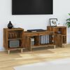 vidaXL Έπιπλο Τηλεόρασης Καπνιστή Δρυς 160x35x55 εκ. Επεξ. Ξύλο