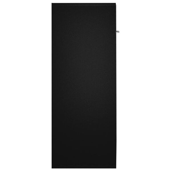 vidaXL Συρταριέρα Μαύρη 60 x 30 x 75 εκ. από Επεξεργασμένο Ξύλο