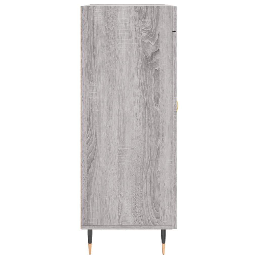 vidaXL Ντουλάπι Γκρι Sonoma 69,5 x 34 x 90 εκ. από Επεξεργασμένο Ξύλο