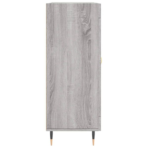 vidaXL Ντουλάπι Γκρι Sonoma 69,5 x 34 x 90 εκ. από Επεξεργασμένο Ξύλο