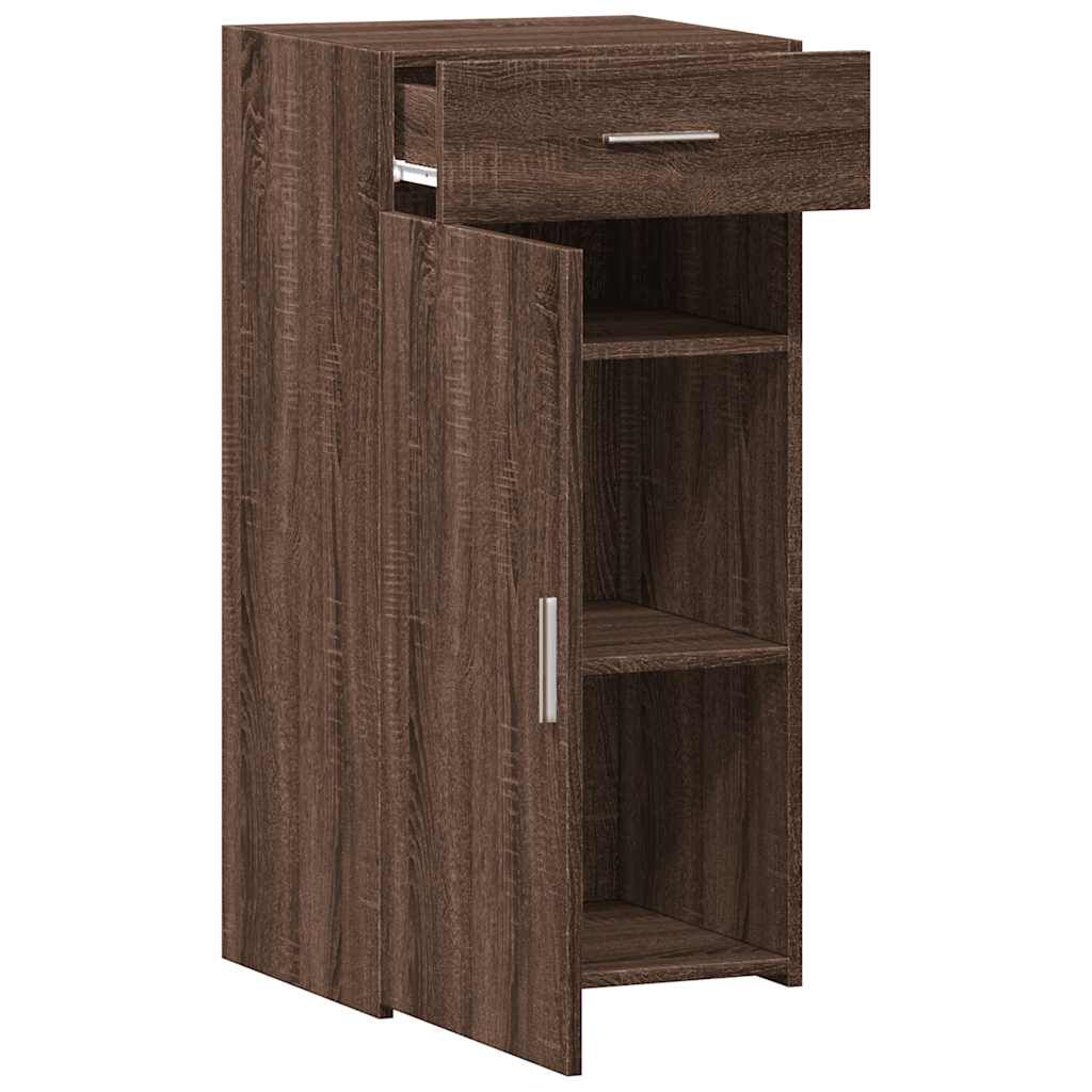 vidaXL Ντουλάπι Καφέ Δρυς 45x42,5x93 εκ. Επεξεργασμένο Ξύλο