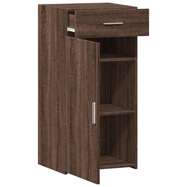vidaXL Ντουλάπι Καφέ Δρυς 45x42,5x93 εκ. Επεξεργασμένο Ξύλο