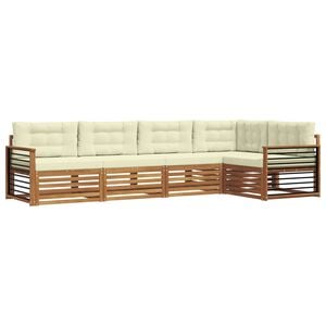 vidaXL &Sigma;&epsilon;&iota;&rho;ά &Kappa;&alpha;&nu;&alpha;&pi;έ &Epsilon;&xi;&omega;&tau;&epsilon;&rho;&iota;&kappa;&omicron;ύ &mu;&epsilon; &mu;&alpha;&xi;&iota;&lambda;ά&rho;&iota; 5 pcs &Phi;&upsilon;&sigma;&iota;&kappa;ό &kappa;&alpha;&iota; &Kappa;&rho;έ&mu;&alpha;