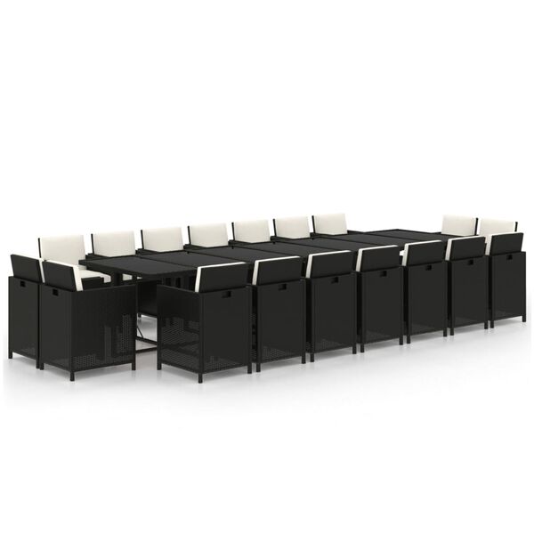 vidaXL &Sigma;&epsilon;&tau; &Tau;&rho;&alpha;&pi;&epsilon;&zeta;&alpha;&rho;ί&alpha;&sigmaf; &Kappa;ή&pi;&omicron;&upsilon; 19 &tau;&epsilon;&mu; &Mu;&alpha;ύ&rho;&omicron; &alpha;&pi;ό &Sigma;&upsilon;&nu;&theta;. &Rho;&alpha;&tau;ά&nu; &mu;&epsilon; &Mu;&alpha;&xi;&iota;&lambda;ά&rho;&iota;&alpha;