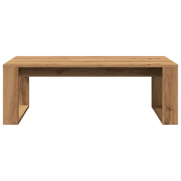 vidaXL Τραπεζάκι Σαλονιού Artisan Δρυς 102x50x35 εκ Επεξεργασμένο Ξύλο