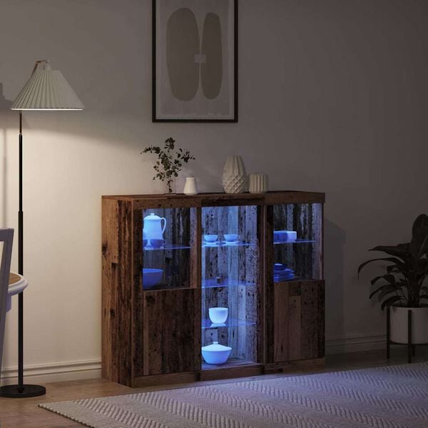 vidaXL &Pi;&lambda;&epsilon;&upsilon;&rho;&iota;&kappa;ό &Tau;&rho;&alpha;&pi;έ&zeta;&iota; LED &Pi;&alpha;&lambda;&iota;ό &xi;ύ&lambda;&omicron; 123 x 37 x 100 &epsilon;&kappa;