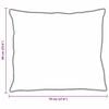 vidaXL Σετ Κουβέρτας με μαξιλάρι 2 pcs Λευκό 155 x 220 cm Πούπουλο