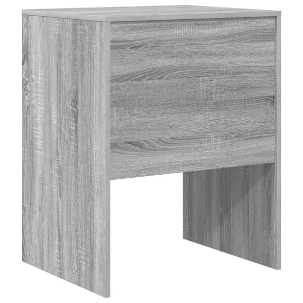 vidaXL Γραφείο γραφής Γκρι sonoma Μοριοσανίδα 60 x 50 x 76 εκ Απλό