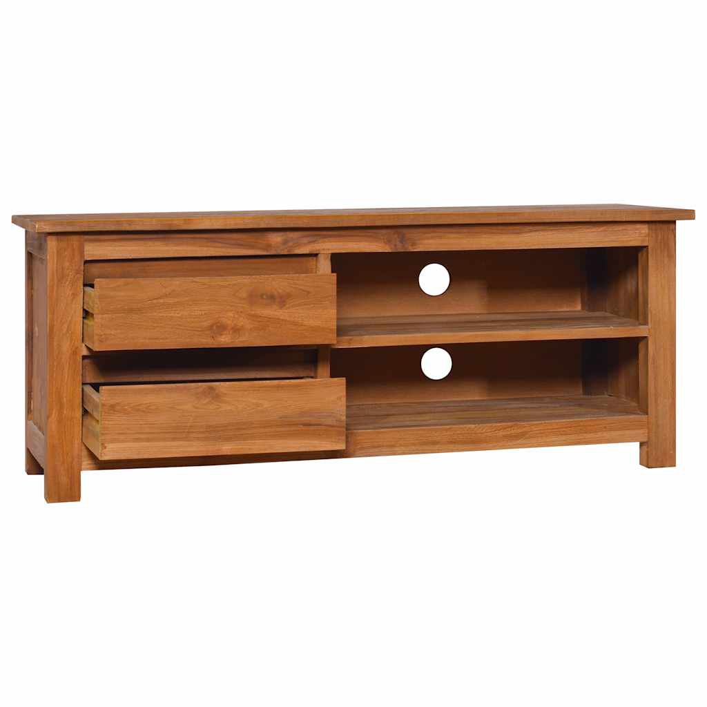 vidaXL Έπιπλο Τηλεόρασης 100 x 30 x 40 εκ. από Μασίφ Ξύλο Teak