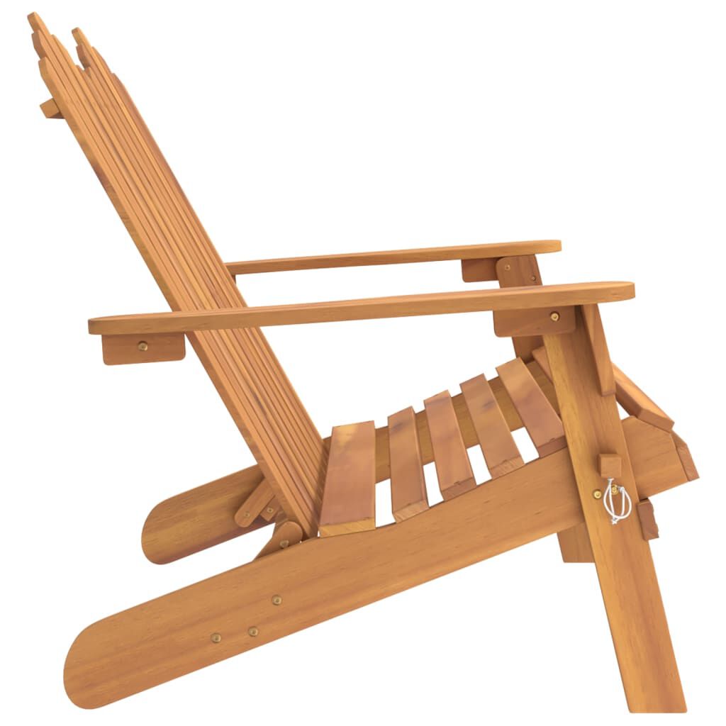 vidaXL Παγκάκι Κήπου Adirondack 126 εκ. από Μασίφ Ξύλο Ακακίας