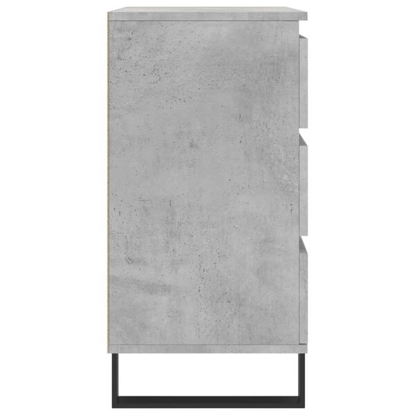 vidaXL Ντουλάπι Γκρι Σκυροδέματος 60x35x70 εκ. Επεξεργασμένο Ξύλο