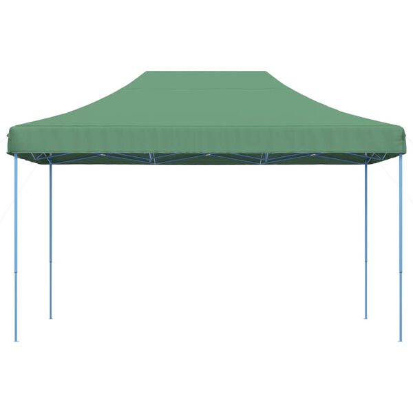 vidaXL Τέντα Εκδηλώσεων Πτυσσόμενη Pop-Up Πράσινο 440x292x315 εκ.