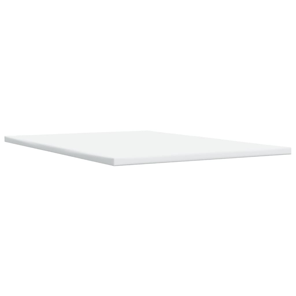 vidaXL Κρεβάτι Boxspring με Στρώμα Κρεμ 160x200 εκ. Υφασμάτινο