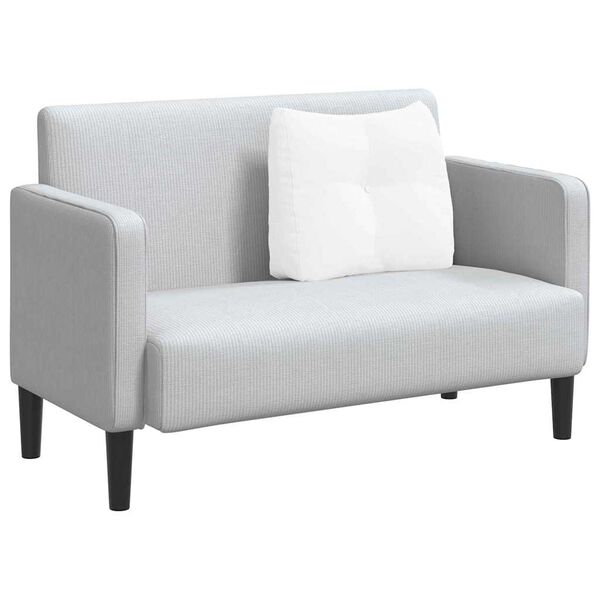 vidaXL Μαξιλάρι Πλάτης Λευκό 60 x 24 x 50 εκ ύφασμα