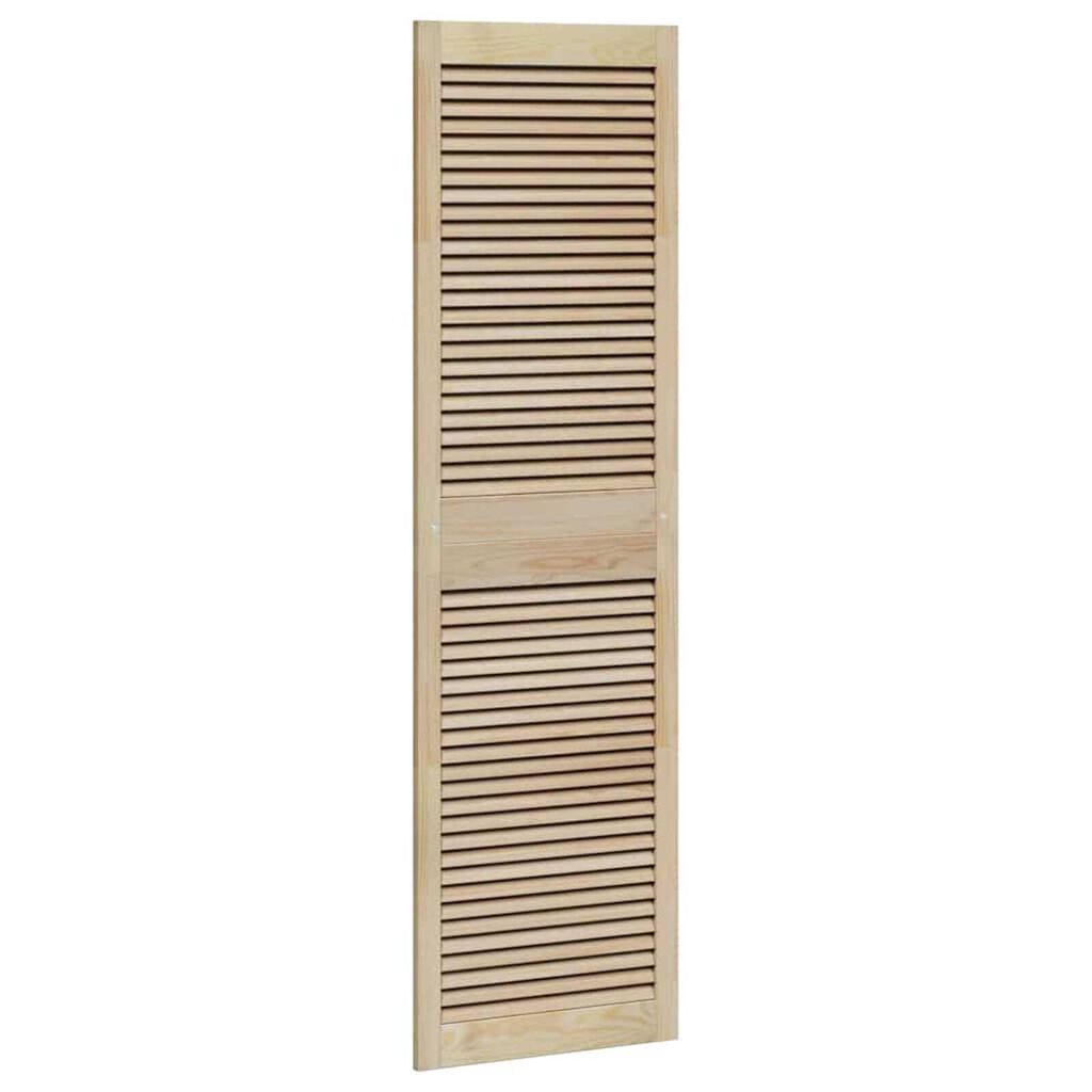 vidaXL Πόρτες Ντουλάπας με πόρτα 4 pcs Καφέ 170 x 49.5 x 2.1 εκ