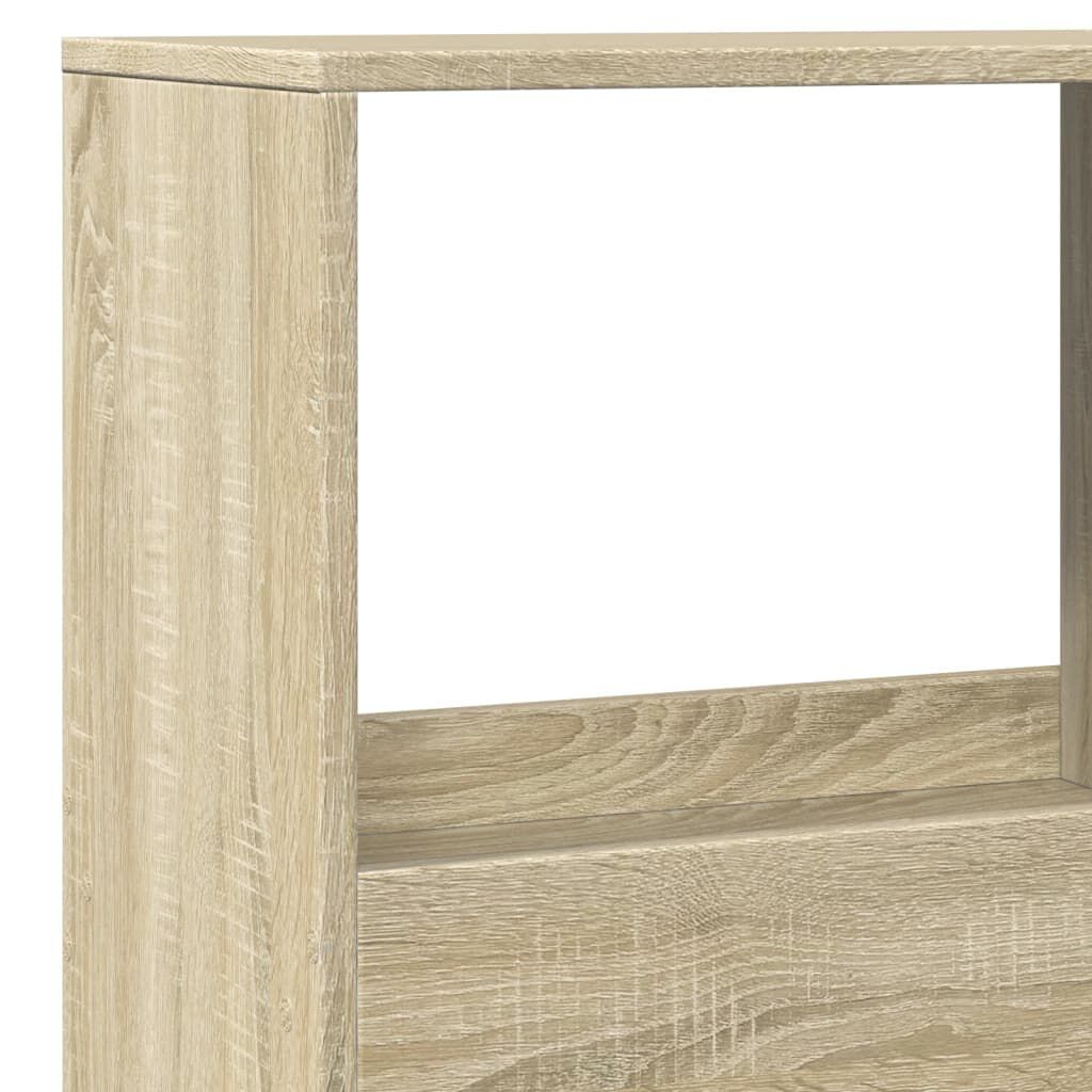 vidaXL Βιβλιοθήκη Sonoma Δρυς 100x33x155,5 εκ. από Επεξεργασμένο Ξύλο