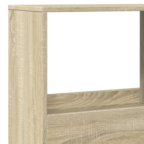 vidaXL Βιβλιοθήκη Sonoma Δρυς 100x33x155,5 εκ. από Επεξεργασμένο Ξύλο
