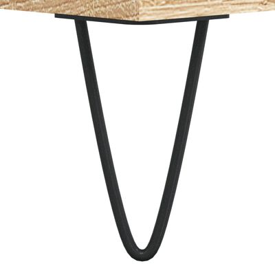 vidaXL Ντουλάπι Sonoma δρυς 90x34x80 εκ. Επεξεργασμένο Ξύλο