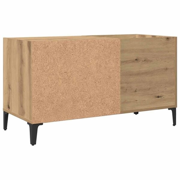 ντουλάπι δίσκων vidaXL Δρυς τεχνίτης 84,5x38x48 cm Κατασκευασμένο ξύλο
