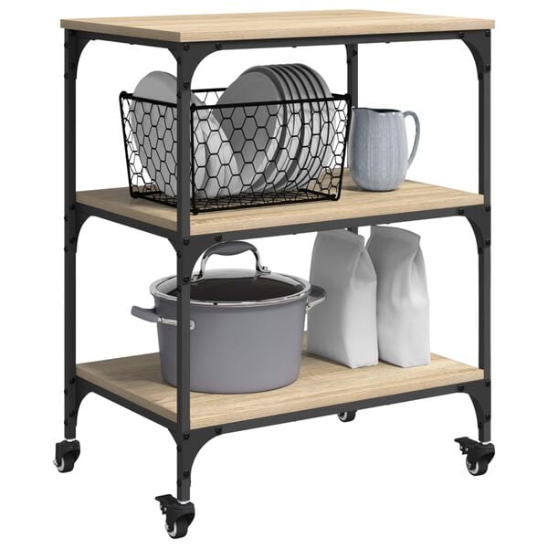 vidaXL &Kappa;&alpha;&rho;ό&tau;&sigma;&iota; &Kappa;&omicron;&upsilon;&zeta;ί&nu;&alpha;&sigmaf; &Delta;&rho;ύ&sigmaf; Sonoma 60 x 41 x 76 &epsilon;&kappa;.