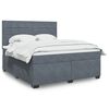 vidaXL &Kappa;&rho;&epsilon;&beta;ά&tau;&iota; Boxspring &mu;&epsilon; &Sigma;&tau;&rho;ώ&mu;&alpha; &Sigma;&kappa;&omicron;ύ&rho;&omicron; &Gamma;&kappa;&rho;&iota; 180x200 &epsilon;&kappa;. &Beta;&epsilon;&lambda;&omicron;ύ&delta;&iota;&nu;&omicron;
