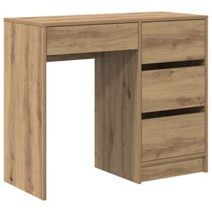 vidaXL &Gamma;&rho;&alpha;&phi;&epsilon;ί&omicron; Artisan Oak &Epsilon;&pi;&epsilon;&xi;&epsilon;&rho;&gamma;&alpha;&sigma;&mu;έ&nu;&omicron; &Xi;ύ&lambda;&omicron; 90 x 37.5 x 75 &epsilon;&kappa;