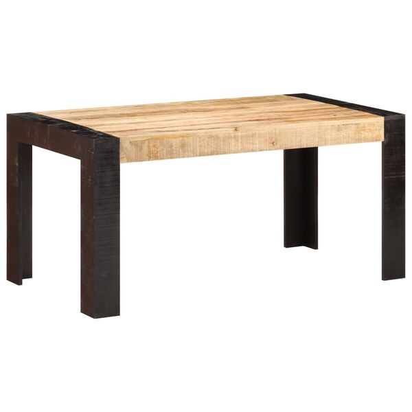 vidaXL Τραπεζαρία 160 x 80 x 76 εκ. από Μασίφ Ξύλο Μάνγκο