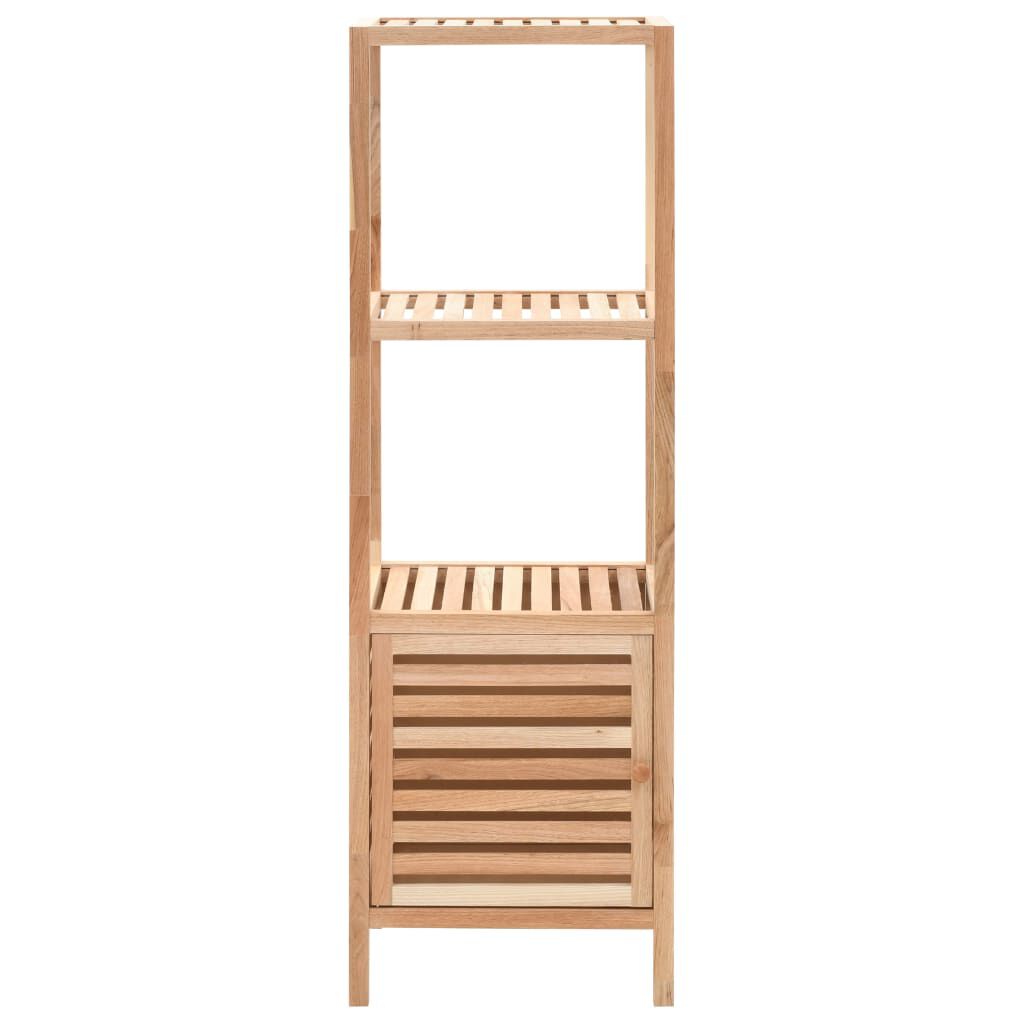 vidaXL Ραφιέρα Μπάνιου 39,5x35,5x123 εκ. από Μασίφ Ξύλο Καρυδιάς