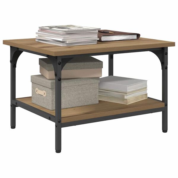 vidaXL &Sigma;&tau;&alpha;&nu;&tau; &Epsilon;&kappa;&tau;&upsilon;&pi;&omega;&tau;ή Artisan Oak 50 x 40 x 38 cm &Epsilon;&pi;&epsilon;&xi;&epsilon;&rho;&gamma;&alpha;&sigma;&mu;έ&nu;&omicron; &xi;ύ&lambda;&omicron;