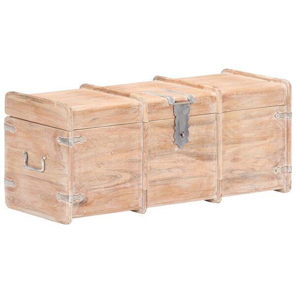 vidaXL Μπαούλο Αποθήκευσης 90 x 40 x 40 εκ. από Μασίφ Ξύλο Ακακίας