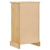 vidaXL Ντουλάπι Μπάνιου Corona 45x33x80 εκ. από Μασίφ Ξύλο Πεύκου