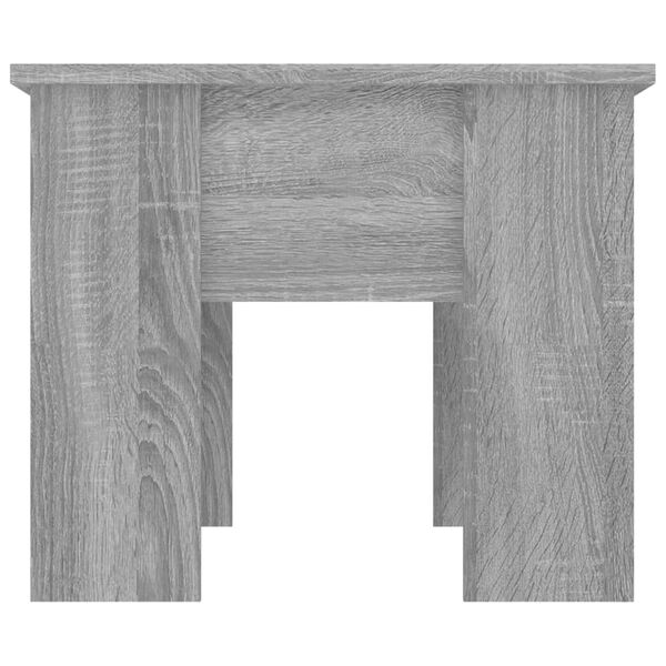vidaXL Τραπεζάκι Σαλονιού Γκρι Sonoma 79x49x41 εκ. Επεξεργασμένο Ξύλο
