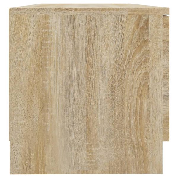 vidaXL Έπιπλα Τηλεόρασης 2 τεμ. Sonoma Δρυς 80x35x36,5 εκ. Επεξ. Ξύλο