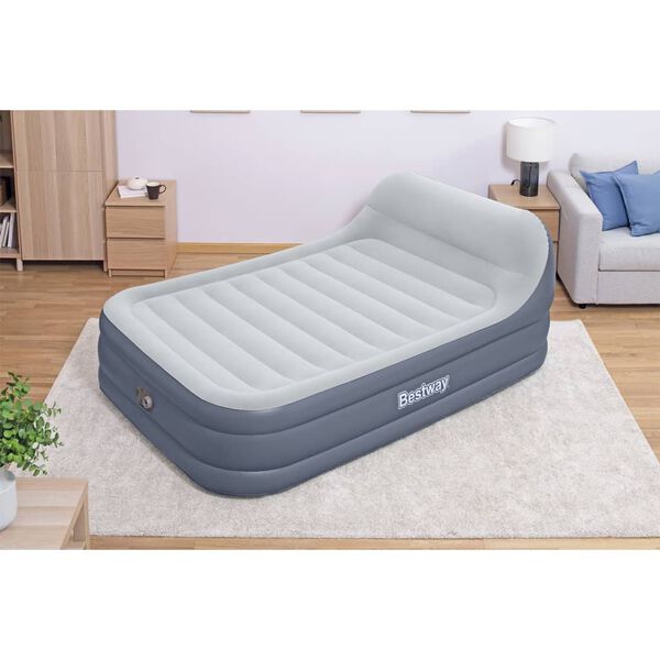 Bestway Στρώμα Ύπνου Φουσκωτό 226x152x84 εκ. + Ενσωματωμένη Αντλία