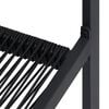 vidaXL Καρέκλες Κήπου 2 τεμ. Μαύρες από Ρατάν PVC